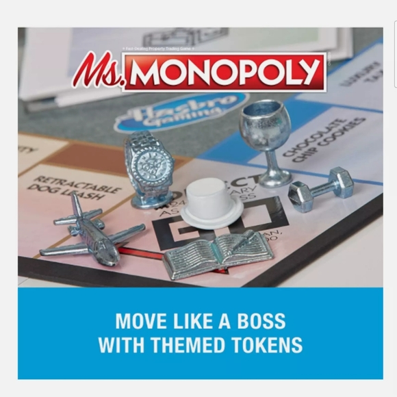 Hasbro Monopoly Ms. Monopoly Property Trading Boar - Picture 5 of 6